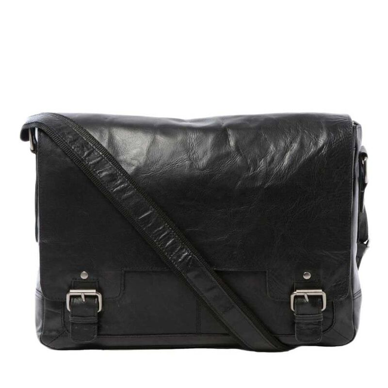 Ashwood Mens Leather Laptop Messenger Bag image number 0